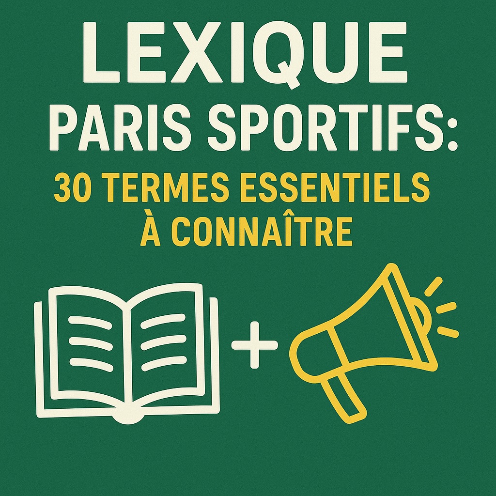 Lexique Paris Sportifs : 30 Termes Essentiels à Connaître