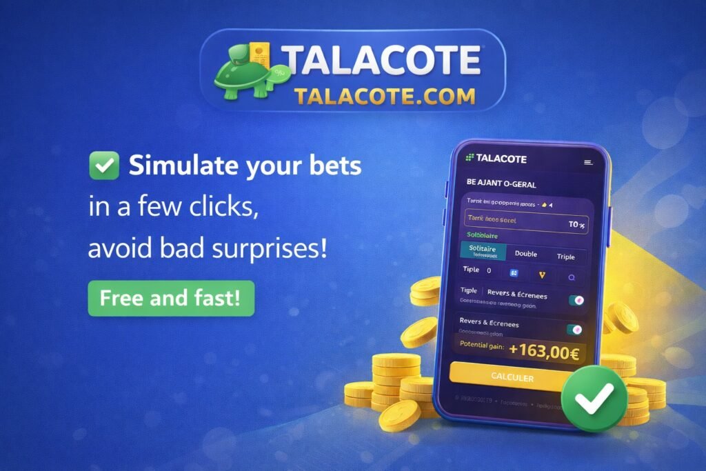 Talacote sports betting simulator to calculate winnings and avoid bad surprises